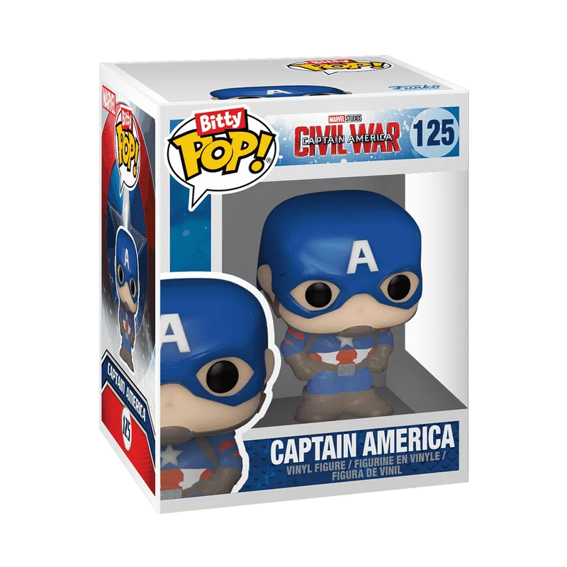 Captain America #125 Funko Pop from Civil War
