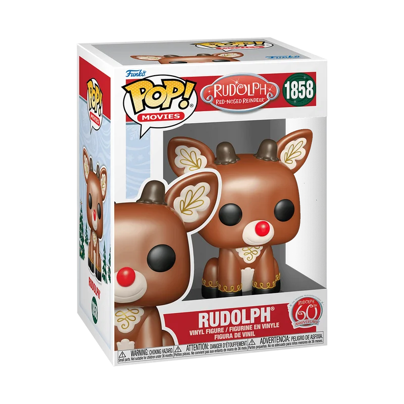 Rudolph #1858 Funko Pop from Rudolph the Red-Nosed Reindeer