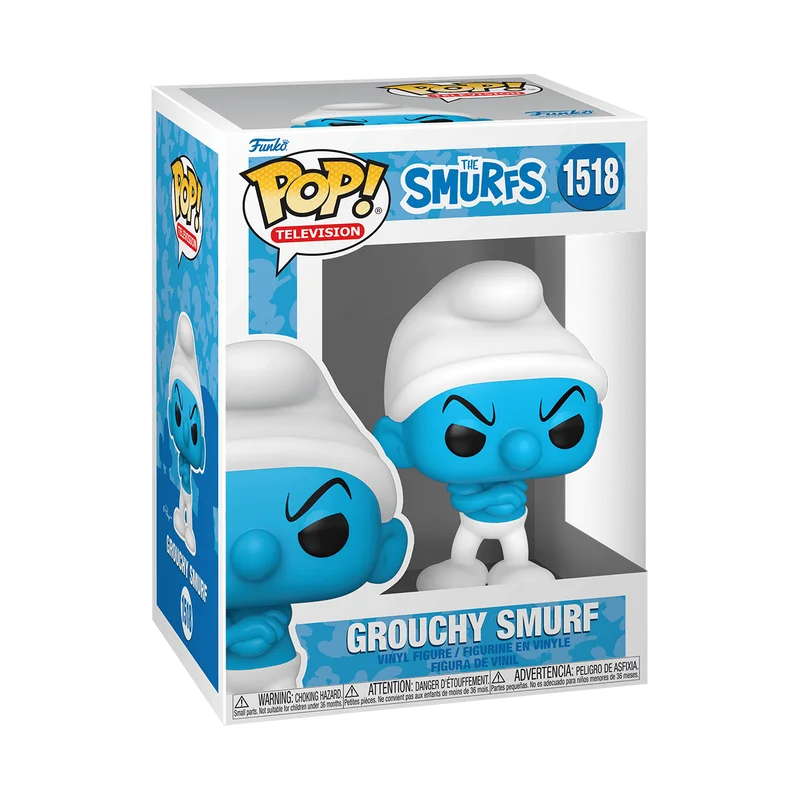 Grouchy Smurf #1518 Funko Pop from The Smurfs