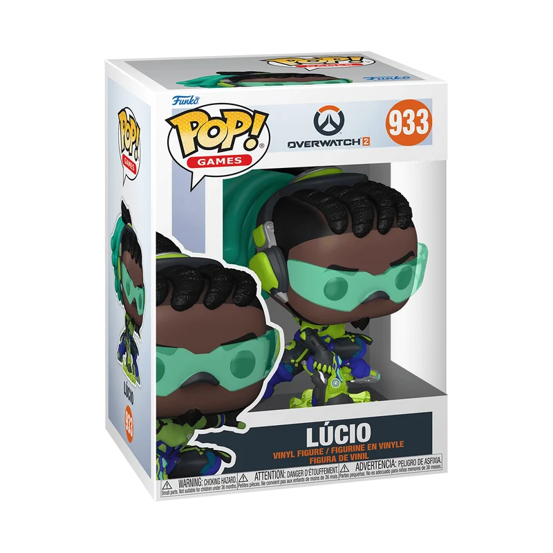 Lúcio #933 Funko Pop from Overwatch 2