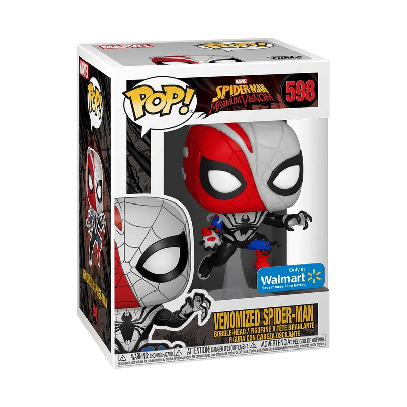 Venomized Spider-Man #598 Funko Pop from Spider-Man Maximum Venom