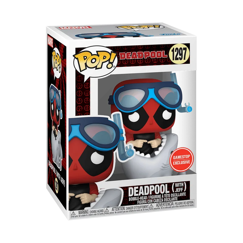 Deadpool (with Jeff) #1297 Funko Pop from Deadpool