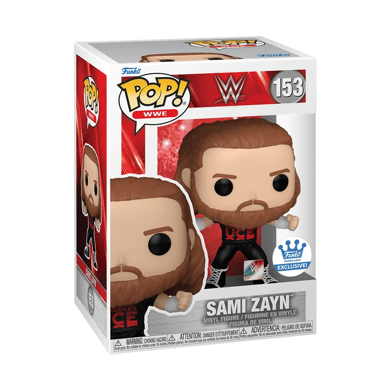 Sami Zayn #153 Funko Pop from WWE