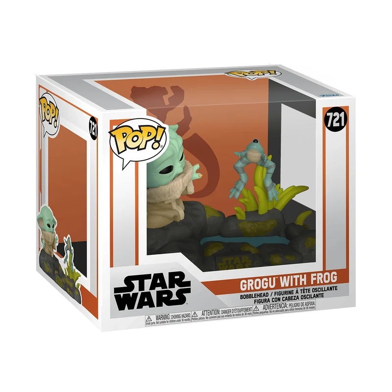 Grogu with Frog #721 Funko Pop from Star Wars