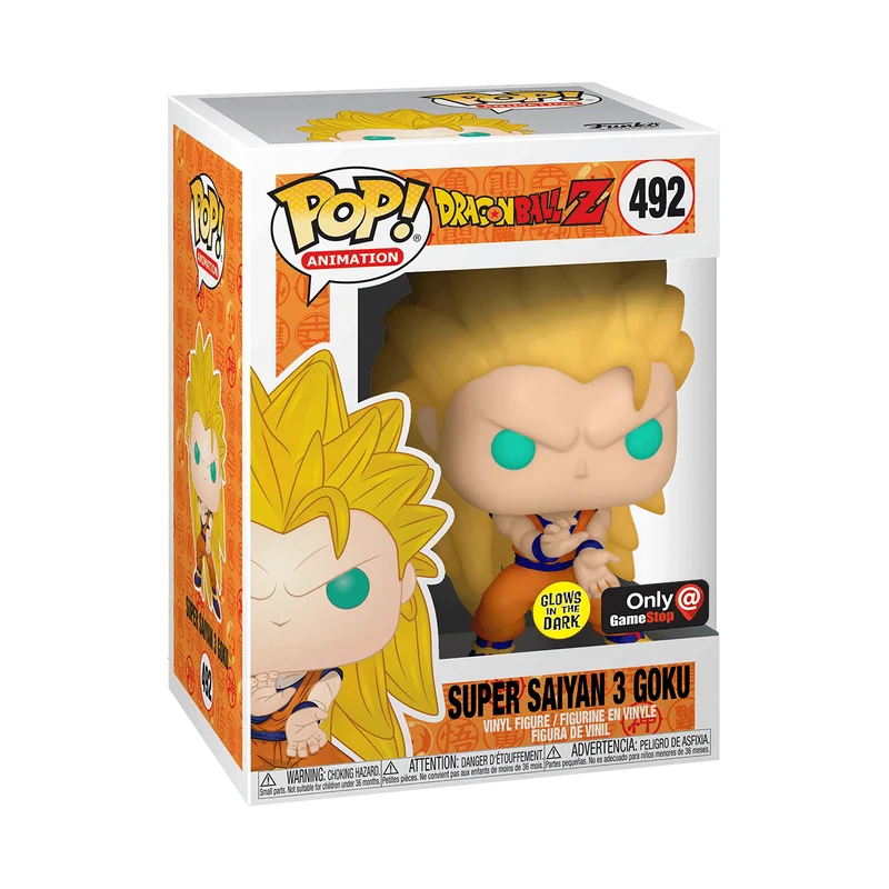 Super Saiyan 3 Goku #492 Funko Pop from Dragon Ball Z