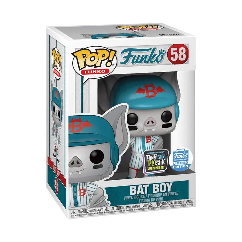 Bat Boy #58 Funko Pop from Fantastik Plastik