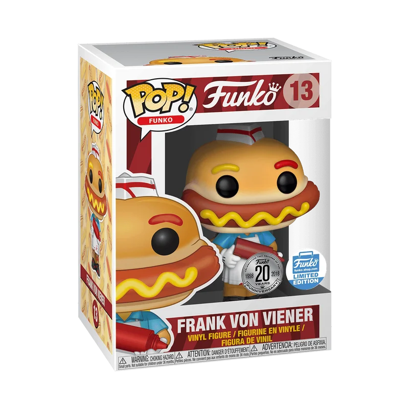 Frank Von Viener #13 Funko Pop from Fantastik Plastik