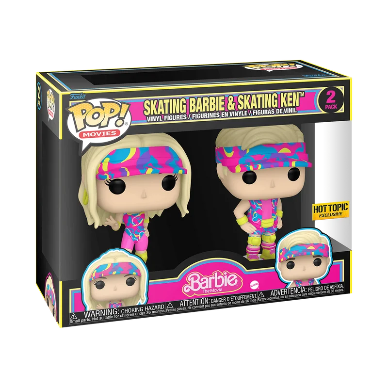 Skating Barbie & Skating Ken #2 PACK Funko Pop from Barbie