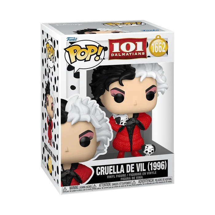 Cruella de Vil #1662 Funko Pop from 101 Dalmatians
