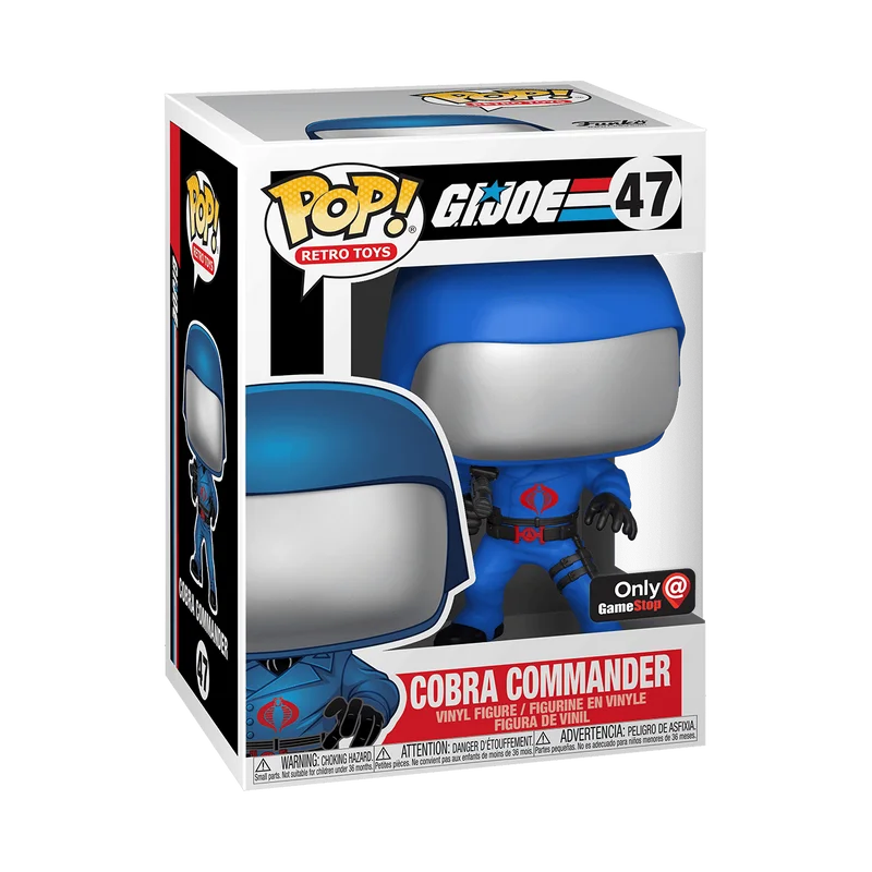 Cobra Commander #47 Funko Pop from G.I. Joe