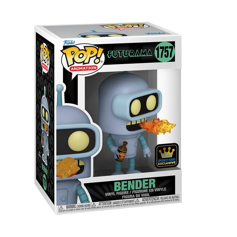 Bender #1757 Funko Pop from Futurama