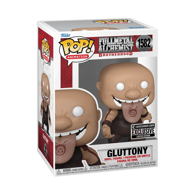 Gluttony #1582 Funko Pop from Fullmetal Alchemist Brotherhood