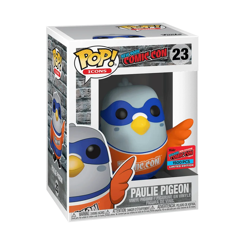 Paulie Pigeon #23 Funko Pop from Paulie Pigeon