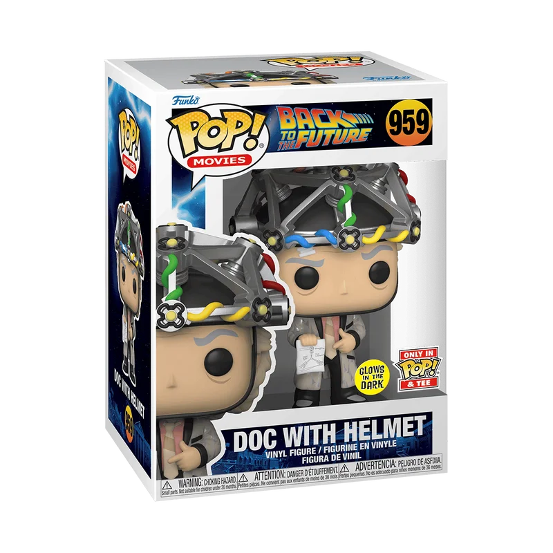 Doc with Helmet #959 Funko Pop from Back to the Future