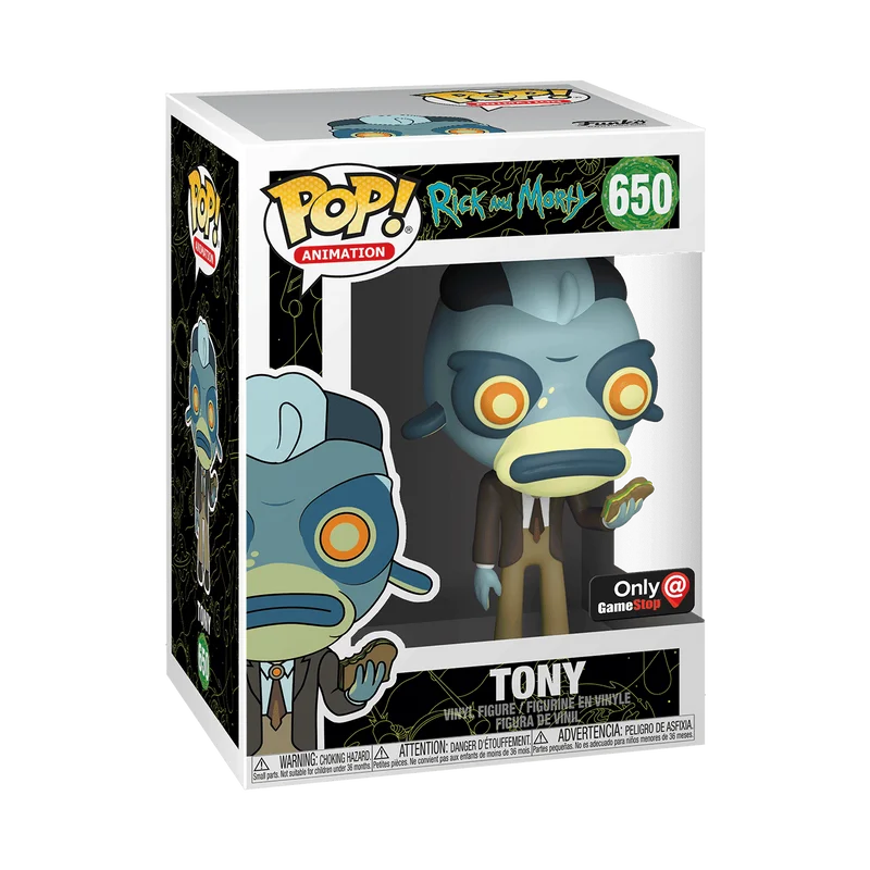 Tony #650 Funko Pop from Rick and Morty