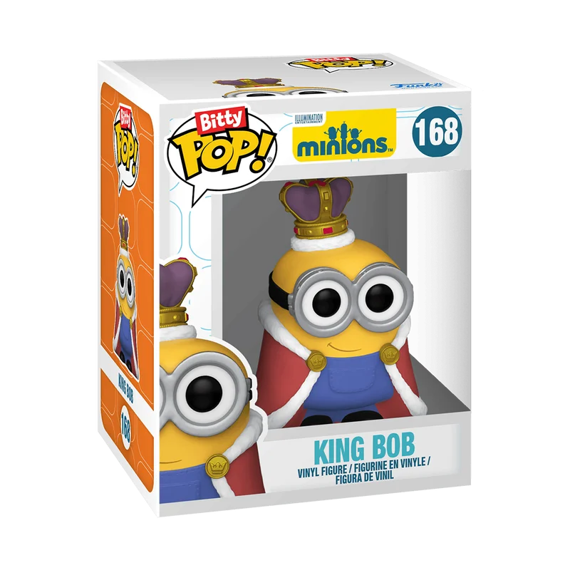 King Bob #168 Funko Pop from Minions the Rise of Gru