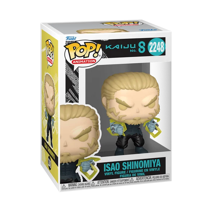 Isao Shinomiya #2248 Funko Pop from Kaiju No. 8