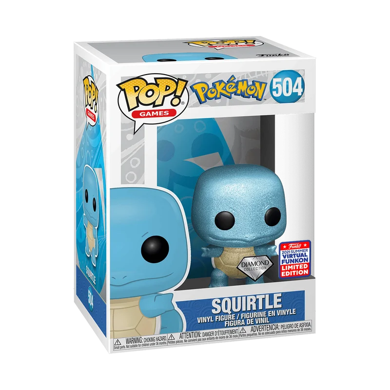 Squirtle #504 Funko Pop from Pokémon