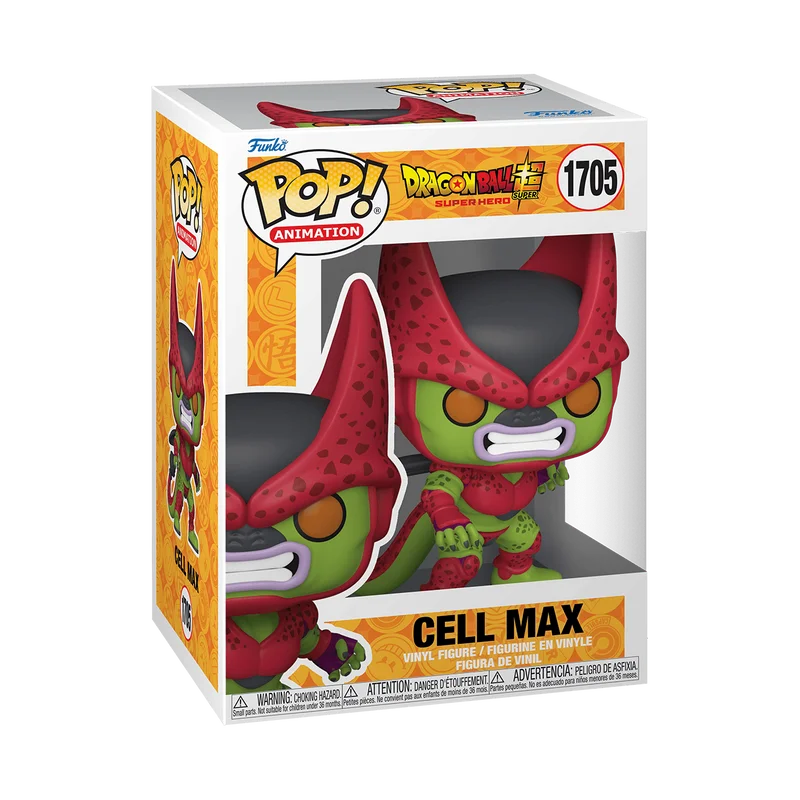 Cell Max #1705 Funko Pop from Dragon Ball Super Superhero