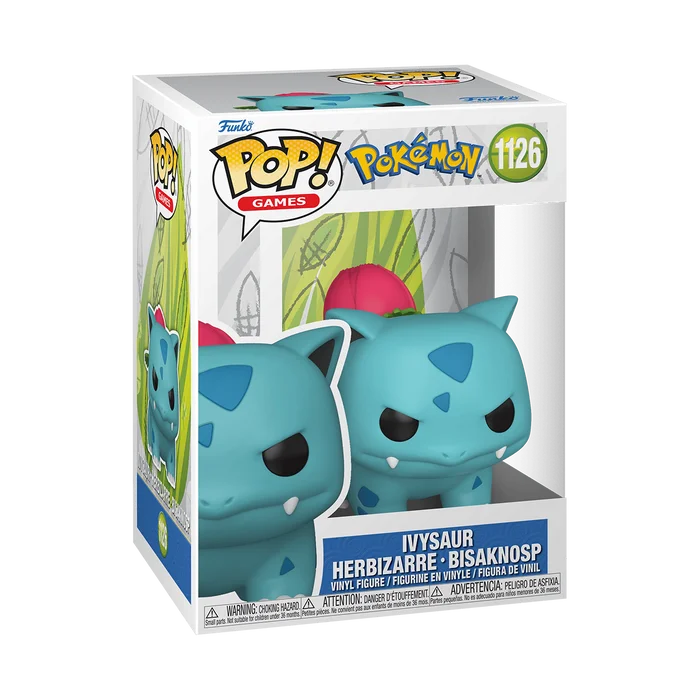 Ivysaur Herbizarre Bisaknosp #1126 Funko Pop from Pokemon