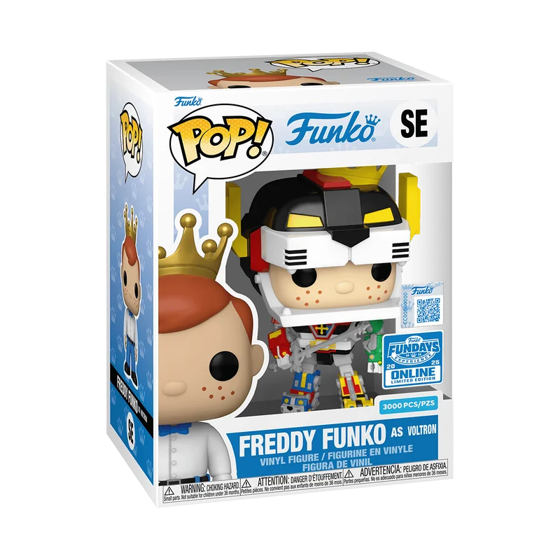 Freddy Funko as Voltron #SE Funko Pop from Funko