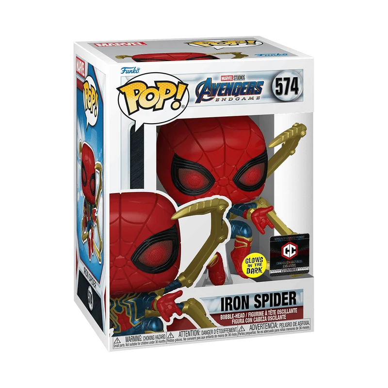 Iron Spider #574 Funko Pop from Avengers Endgame