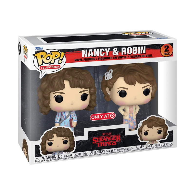 Nancy and Robin #2 PACK Funko Pop from Stranger Things