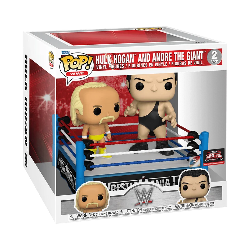 Hulk Hogan and Andre the Giant #2 PACK Funko Pop from WWE