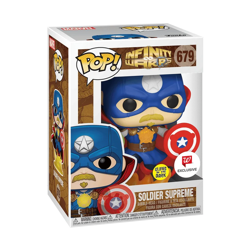 Soldier Supreme #679 Funko Pop from Marvel