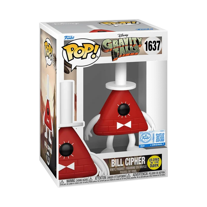 Bill Cipher #1637 Funko Pop from Gravity Falls