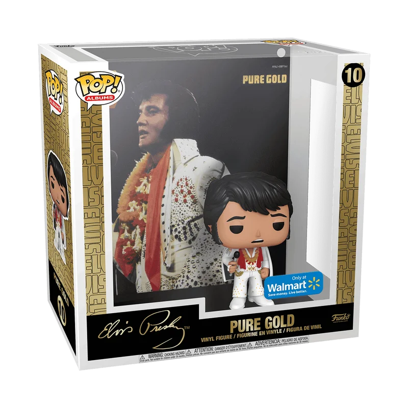 Pure Gold #10 Funko Pop from Elvis Presley