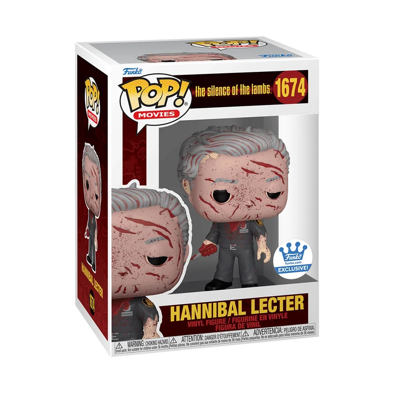 Hannibal Lecter #1674 Funko Pop from The Silence of the Lambs