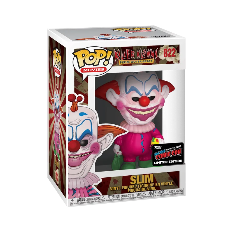 Slim #822 Funko Pop from Killer Klowns from Outer Space