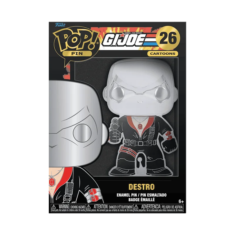 Destro #26 Funko Pop from G.I. Joe