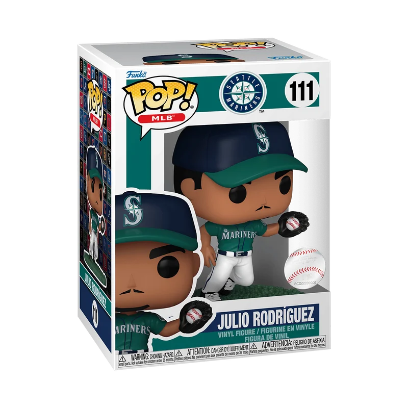 Julio Rodríguez #111 Funko Pop from Seattle Mariners