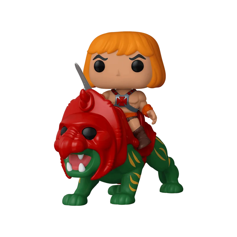 He-Man on Battle Cat #84 Funko Pop from Masters of the Universe