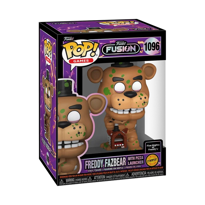 Freddy Fazbear with Pizza Launcher #1096 Funko Pop from Funko Fusion