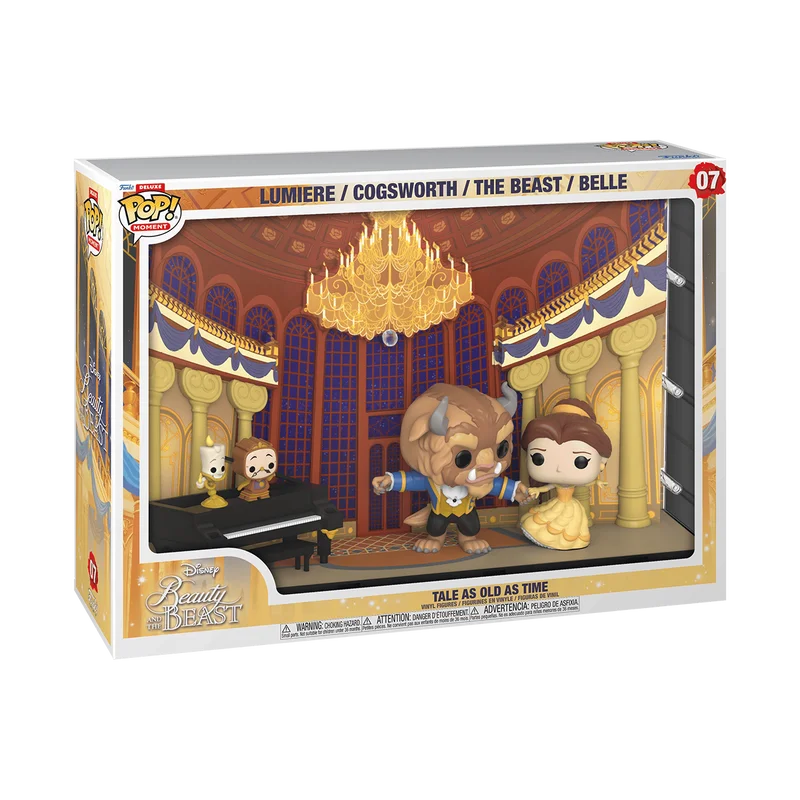 Lumiere / Cogsworth / The Beast / Belle #07 Funko Pop from Beauty and The Beast