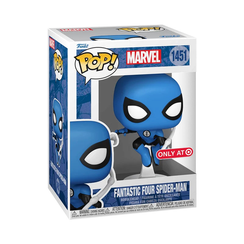 Fantastic Four Spider-Man #1451 Funko Pop from Marvel