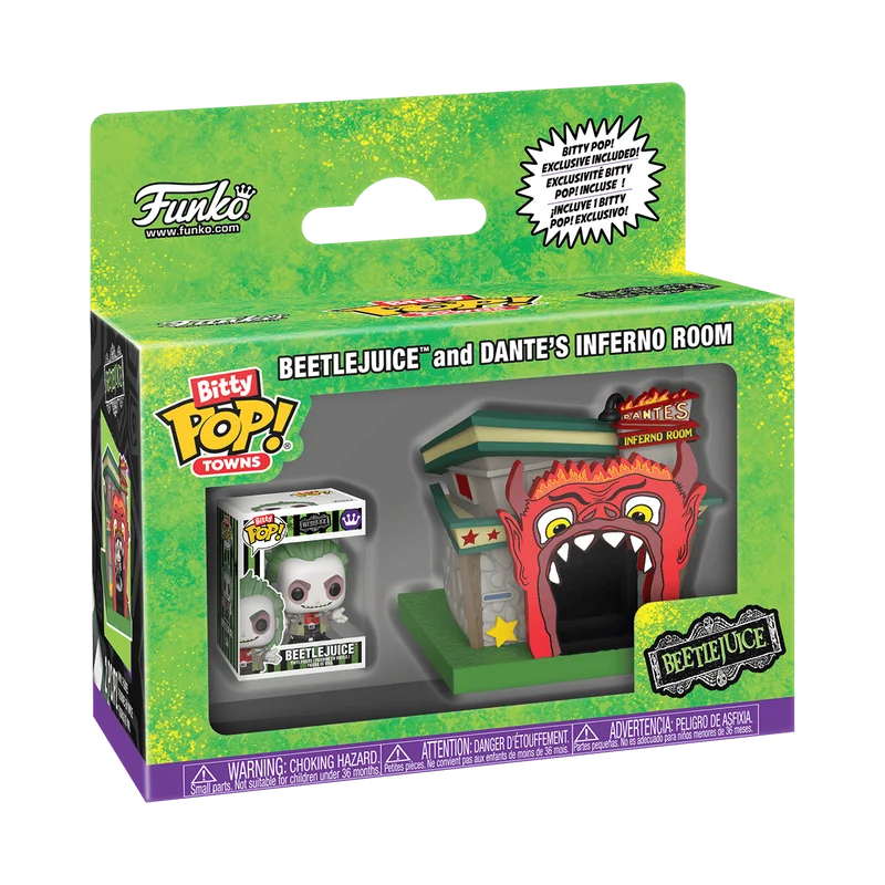 Beetlejuice and Dante's Inferno Room Funko Pop from Beetlejuice