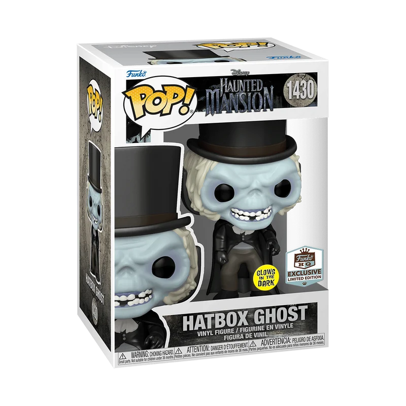 Hatbox Ghost #1430 Funko Pop from Haunted Mansion
