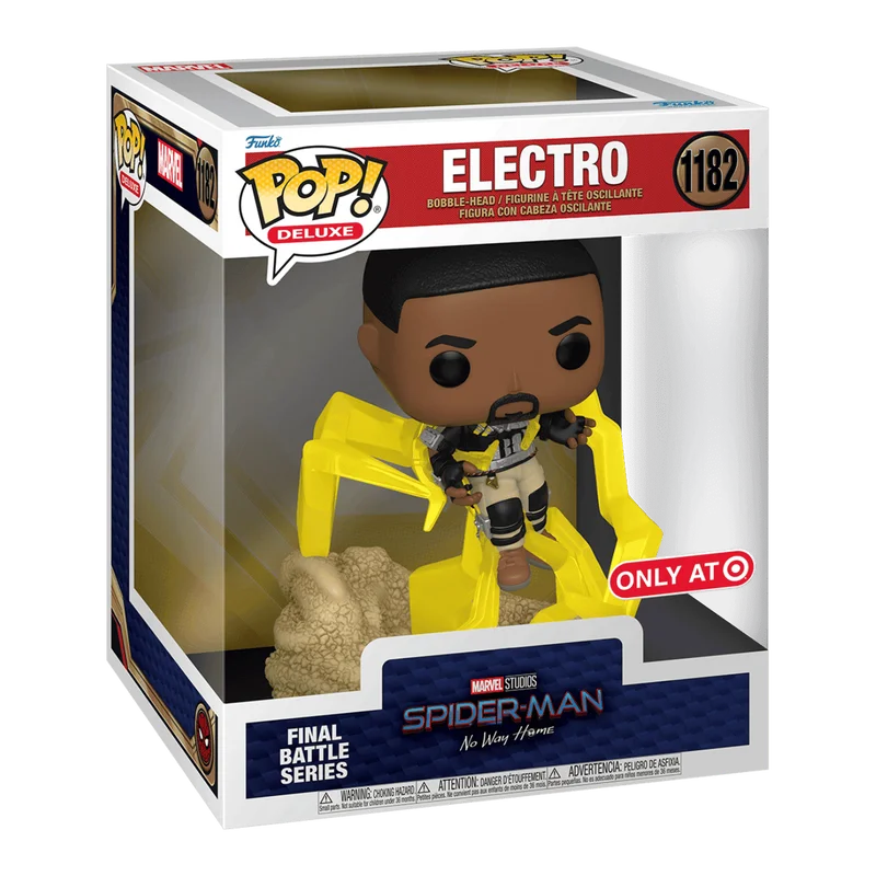 Final Battle Series: Electro #1182 Funko Pop from Spider-Man no Way Home