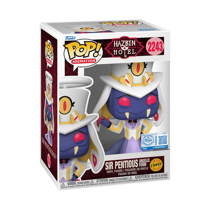 Sir Pentious Angelic Form #2243 Funko Pop from Hazbin Hotel