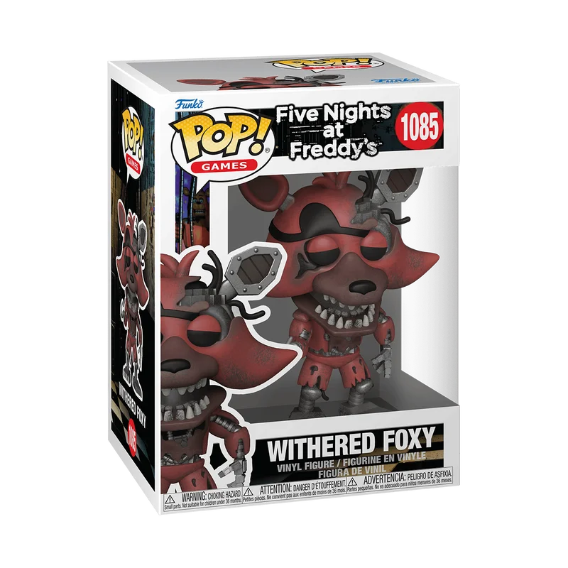 Withered Foxy #1085 Funko Pop from Five Nights at Freddy's
