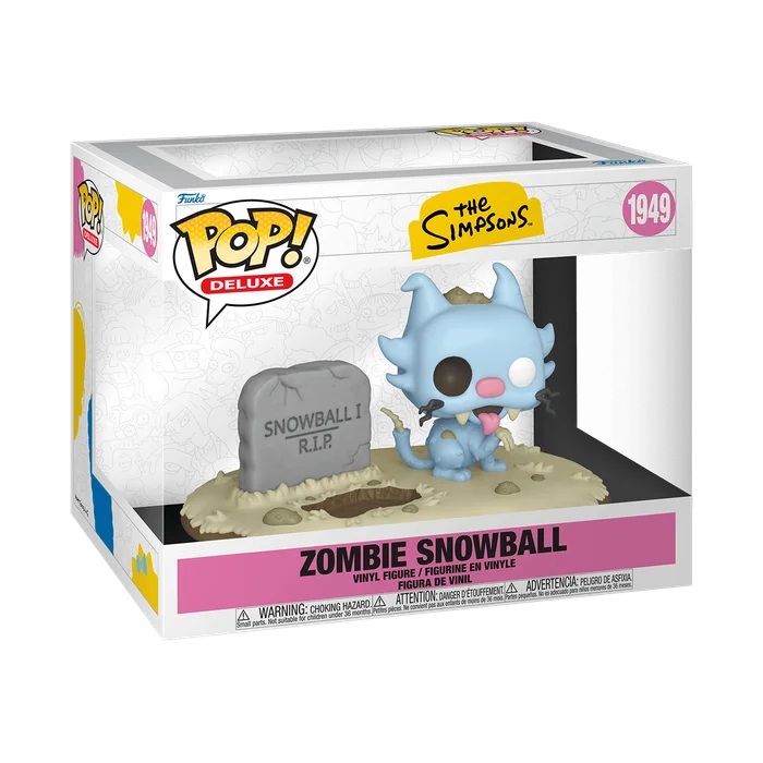 Zombie Snowball #1949 Funko Pop from The Simpsons