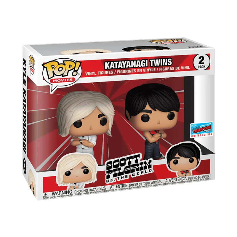 Katayanagi Twins #2 PACK Funko Pop from Scott Pilgrim