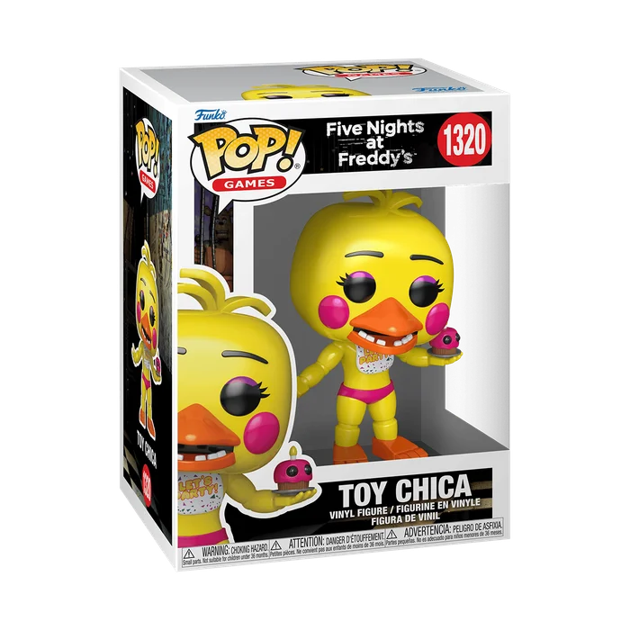 Toy Chica #1320 Funko Pop from Five Nights at Freddy's