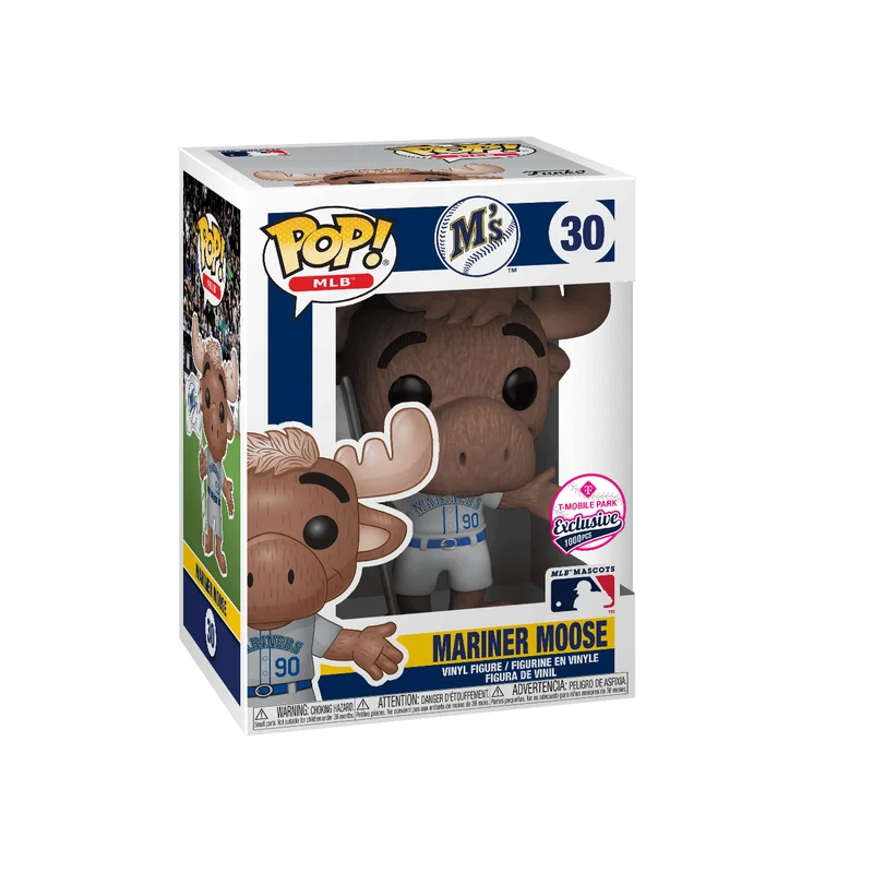 Mariner Moose #30 Funko Pop from Seattle Mariners