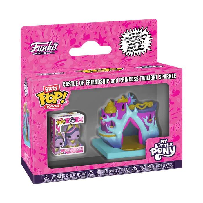 Castle of Friendship and Princess Twilight Sparkle Funko Pop from My Little Pony