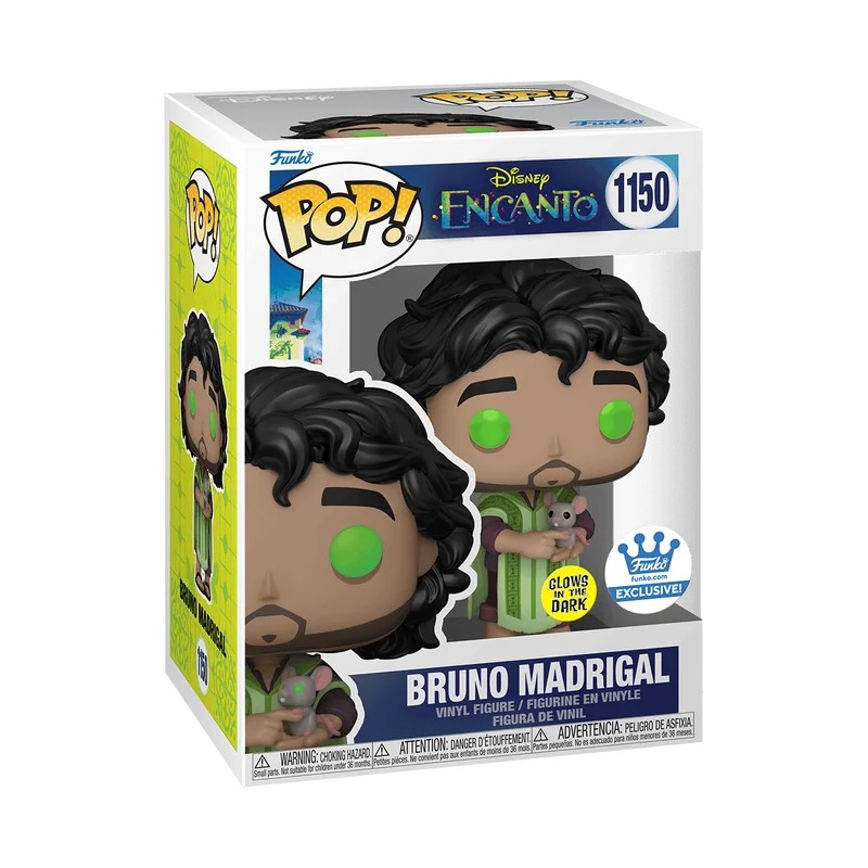 Bruno Madrigal #1150 Funko Pop from Encanto